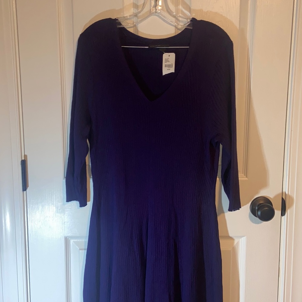 Lane Bryant Purple Sweater Dress